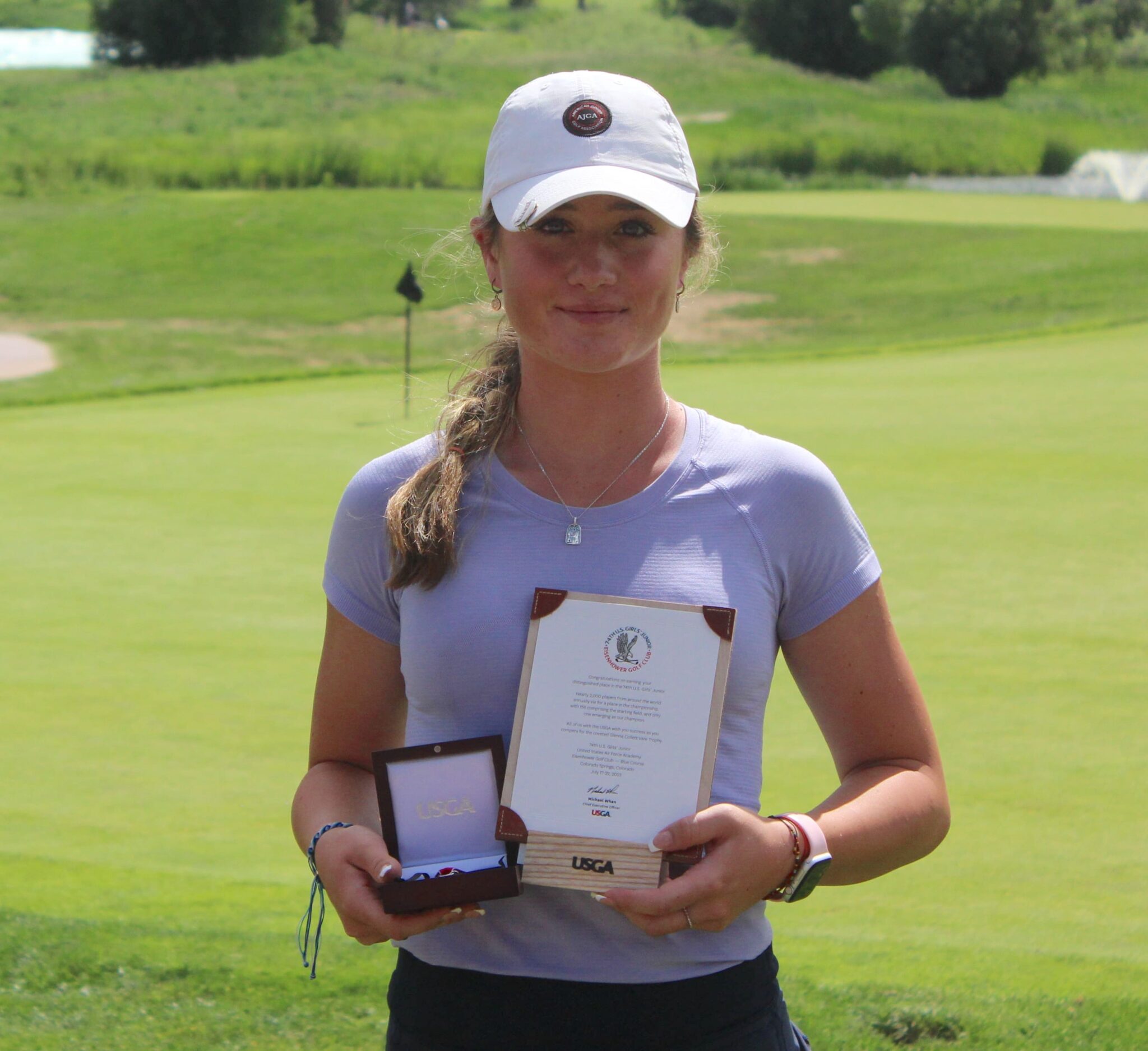 Logan Hale qualifying medalist for 2023 U.S. Girls' Junior Archives